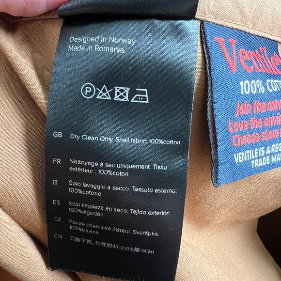 We Norwegians Lyngen Loose High Rise Light Twill Pants Women's M Outdoor - Picture 9 of 9